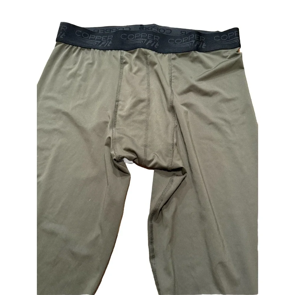 Copper Fit Infused Mens Support Compression Base-Layer‎ Performance Tights XL